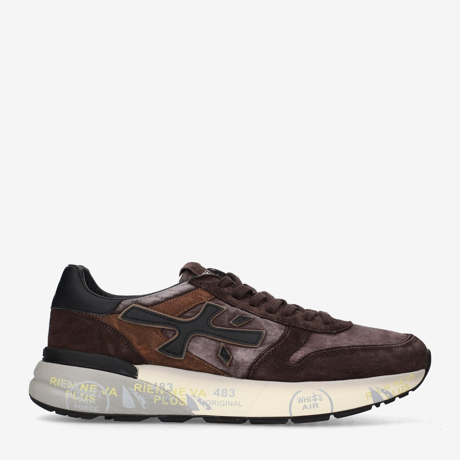 Premiata Kahve Deri Mick 8434 Erkek Sneakers