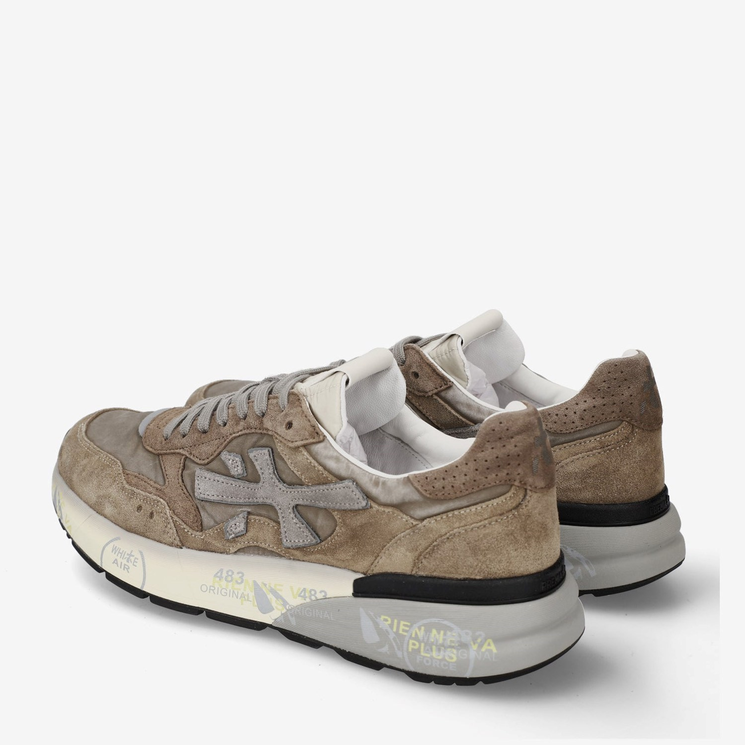 Premiata Kahve  Mick 01 8437 Erkek Sneakers