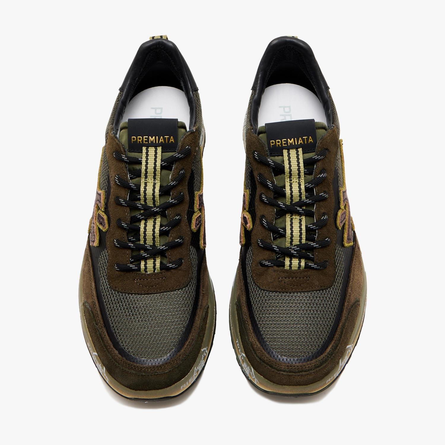 Premiata Kahverengi Nous 7731 Erkek Spor Ayakkabı