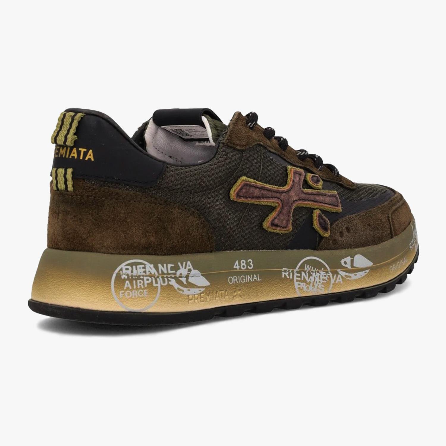 Premiata Kahverengi Nous 7731 Erkek Spor Ayakkabı