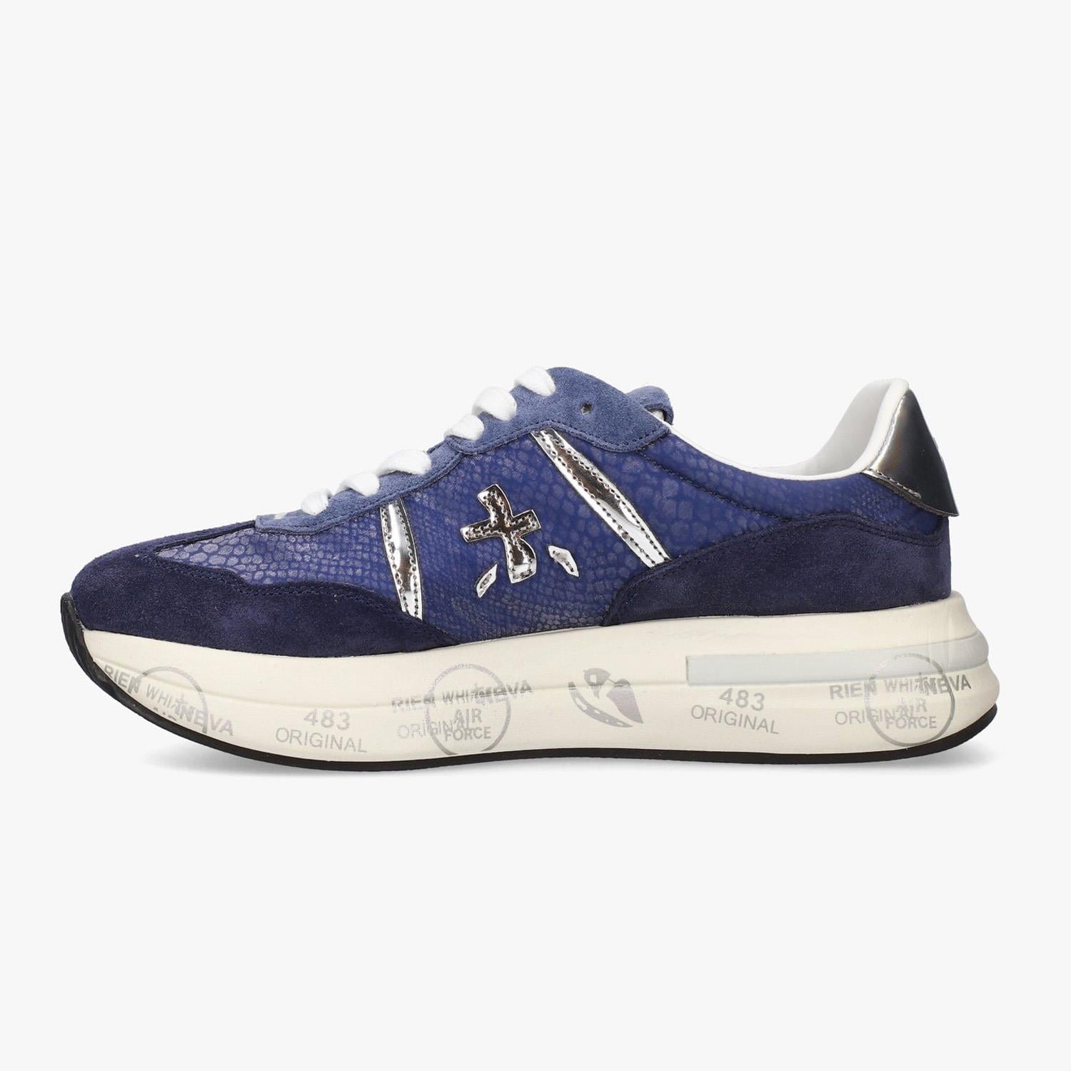 Premiata Lacivert Cassie 7388 Kadın Sneaker