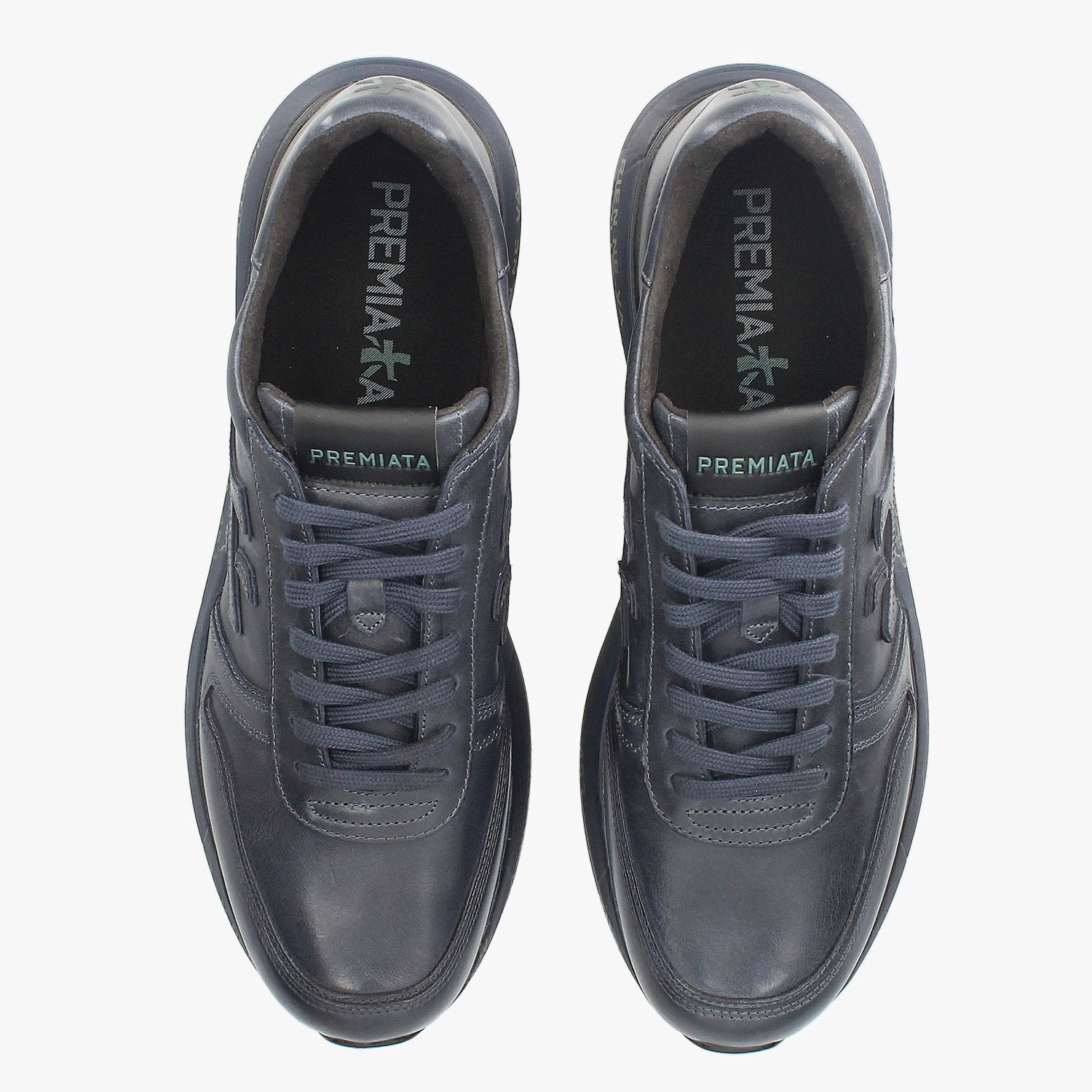 Premiata Lacivert Deri Mick 1807N Erkek Sneakers