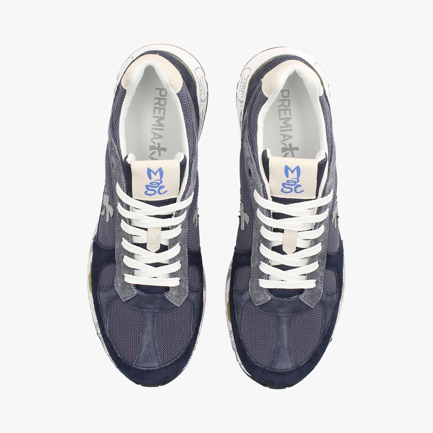 Premiata Lacivert Mase 6626 Erkek Sneaker