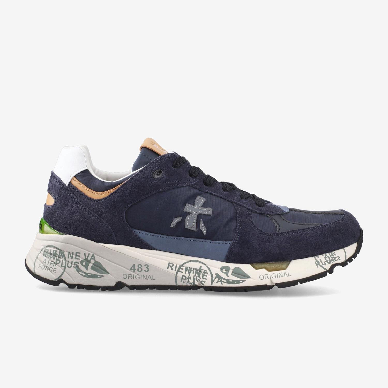 Premiata Lacivert Mase 7237 Erkek Sneaker
