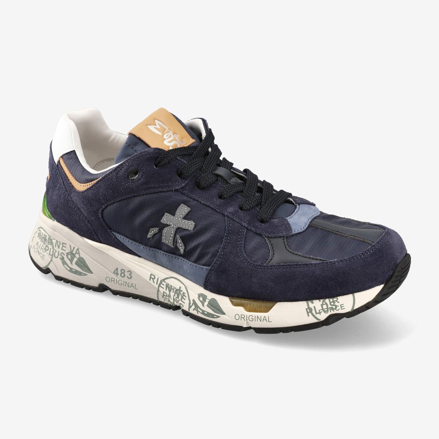 Premiata Lacivert Mase 7237 Erkek Sneaker