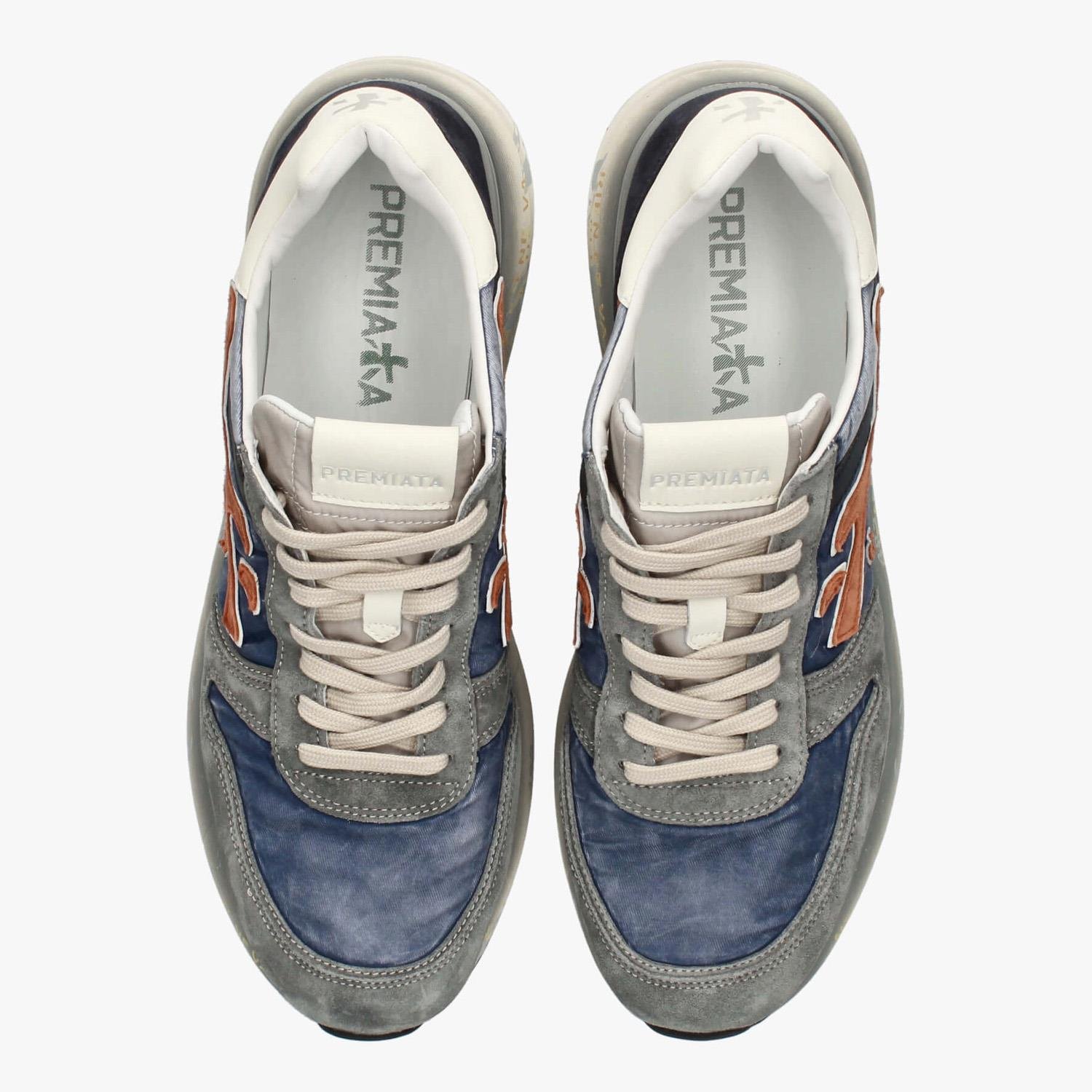 Premiata Lacivert Mick 7215 Erkek Sneaker