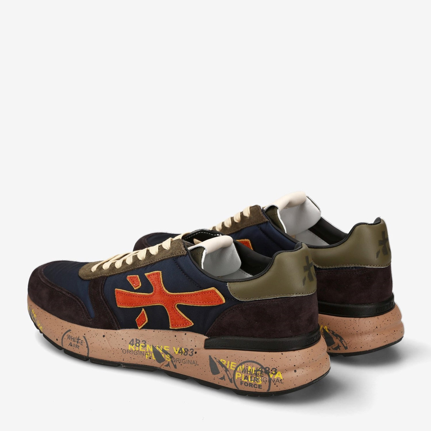 Premiata Lacivert  Mick 7721 Erkek Sneakers