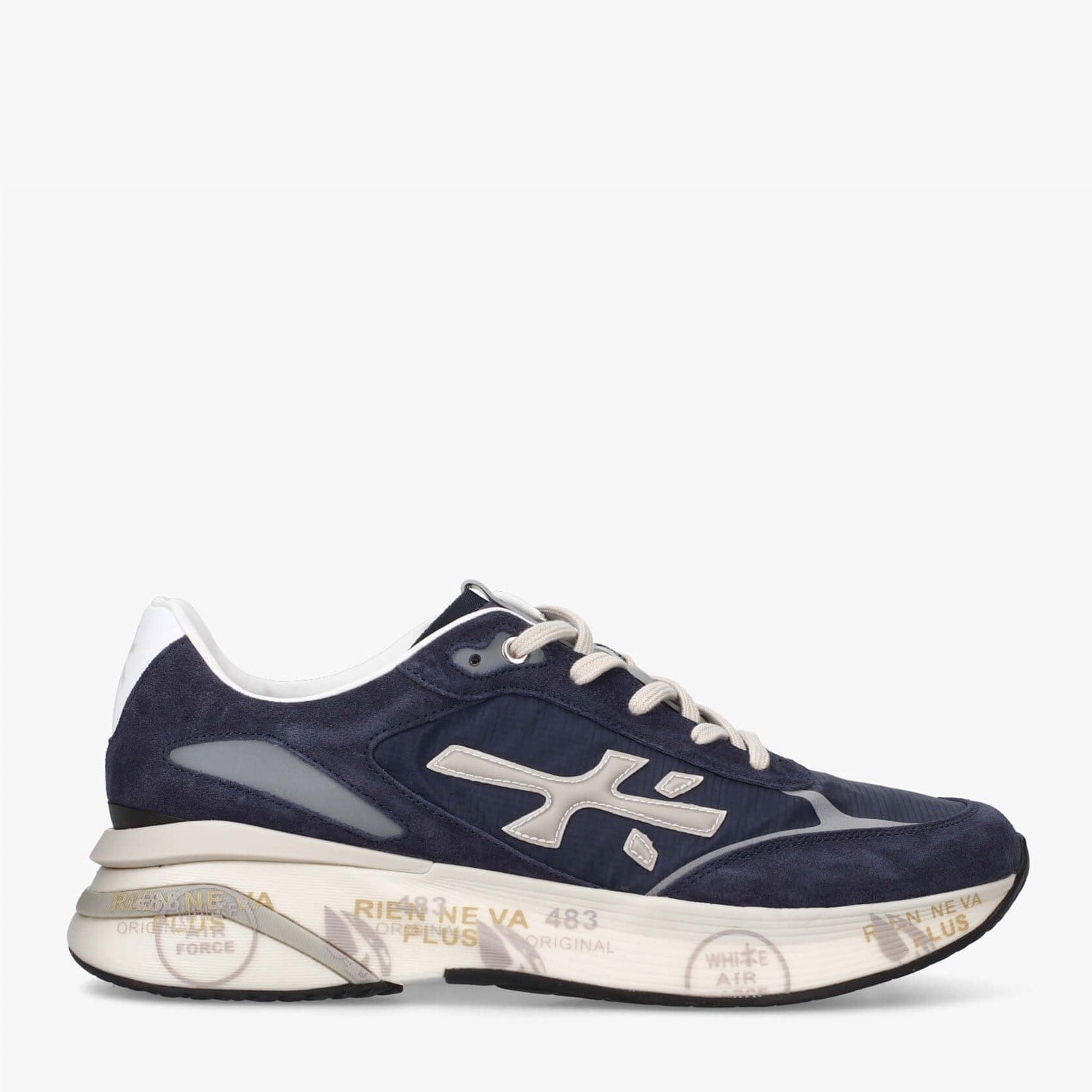 Premiata Lacivert Moerun 7306 Erkek Koşu Ayakkabısı