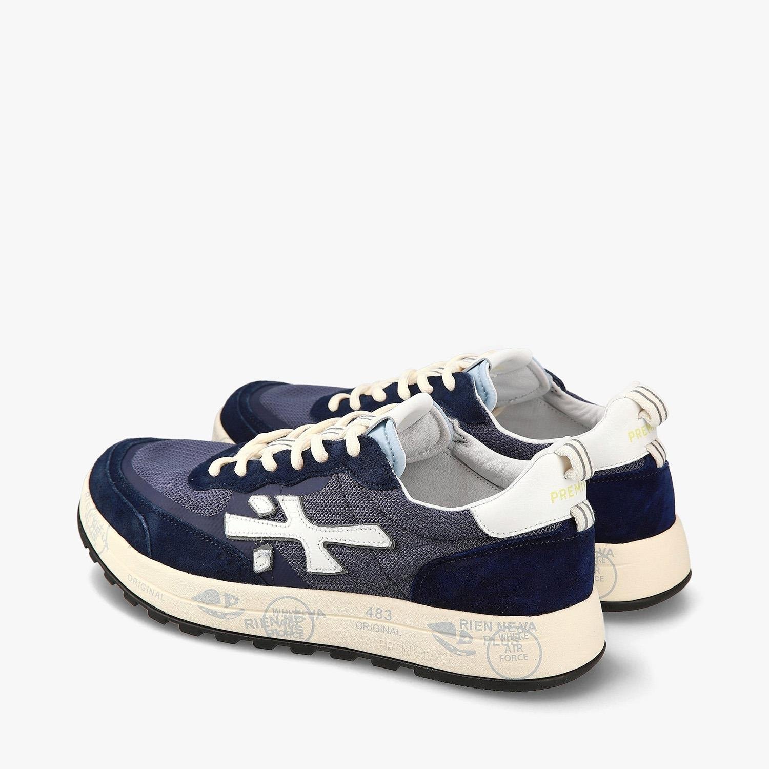 Premiata Lacivert Nous 6658 Erkek Spor Ayakkabı