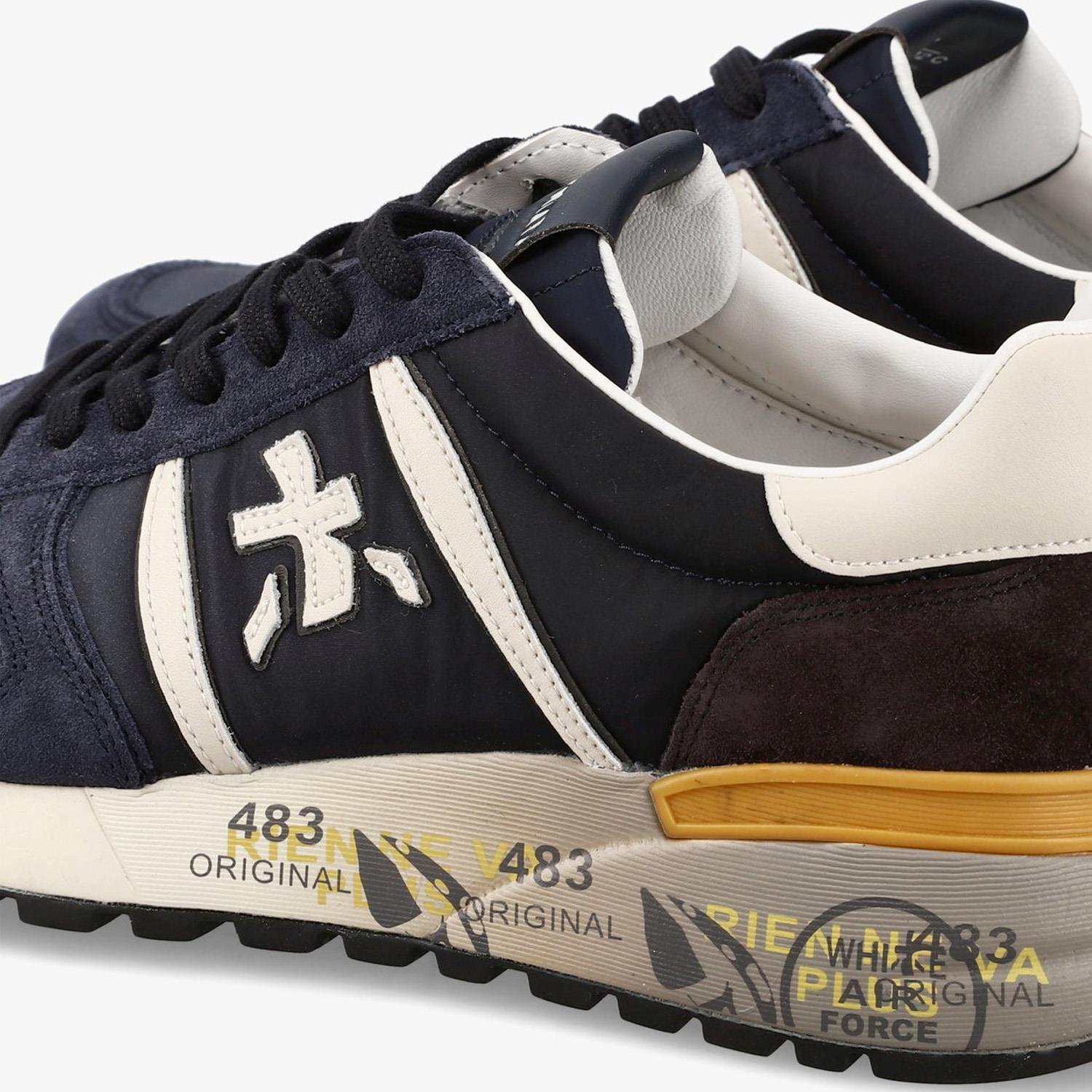 Premiata Lander 7702 Lacivert Erkek Spor Ayakkabı