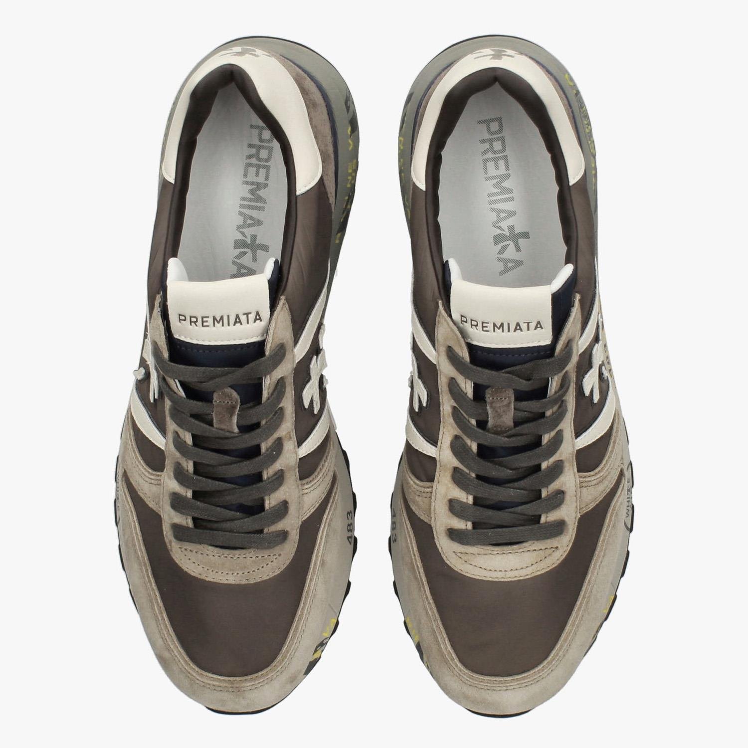 Premiata Lander 7704 Kahve Erkek Spor Ayakkabı