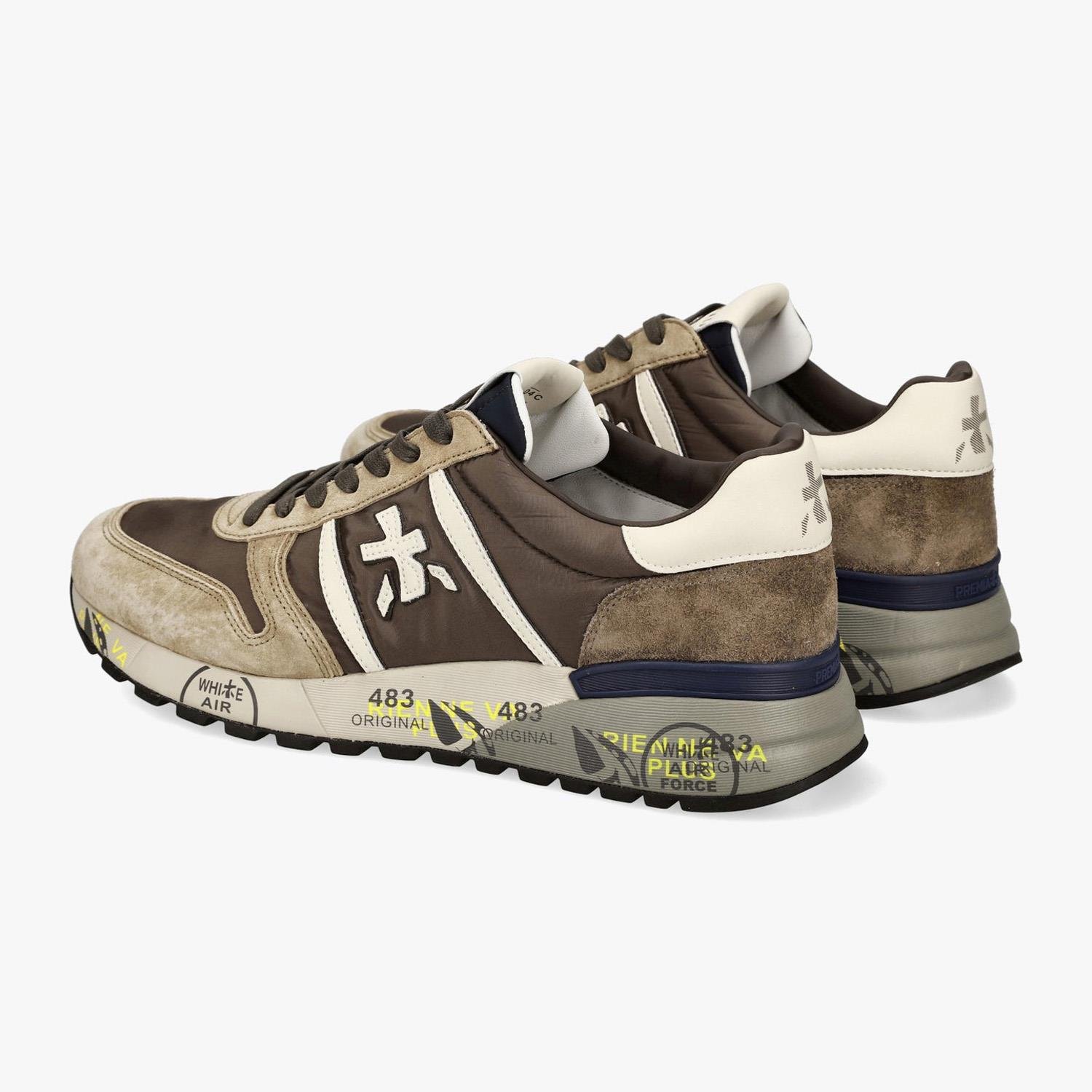 Premiata Lander 7704 Kahve Erkek Spor Ayakkabı