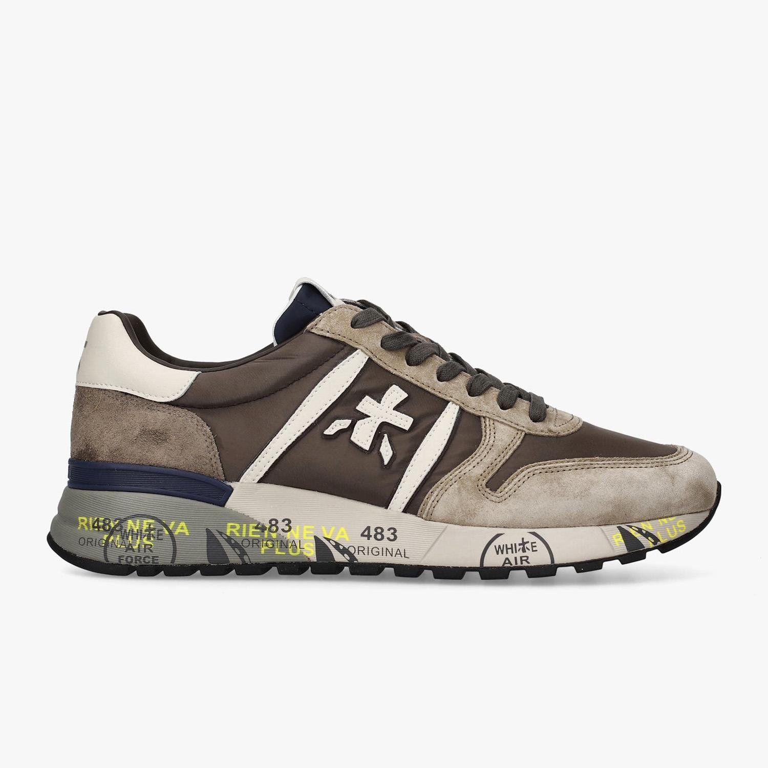 Premiata Lander 7704 Kahve Erkek Spor Ayakkabı