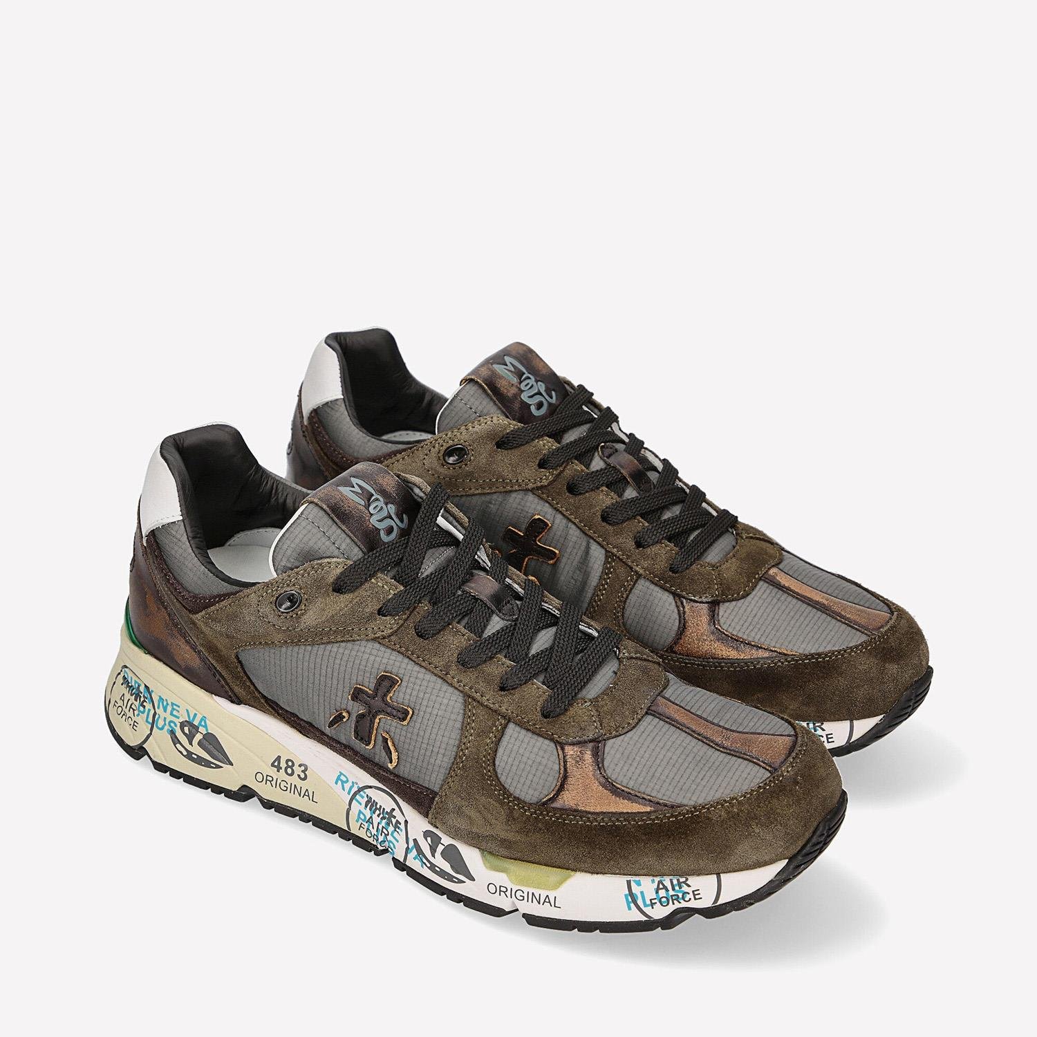 Premiata Mase 4005 Haki Erkek Spor Ayakkabı