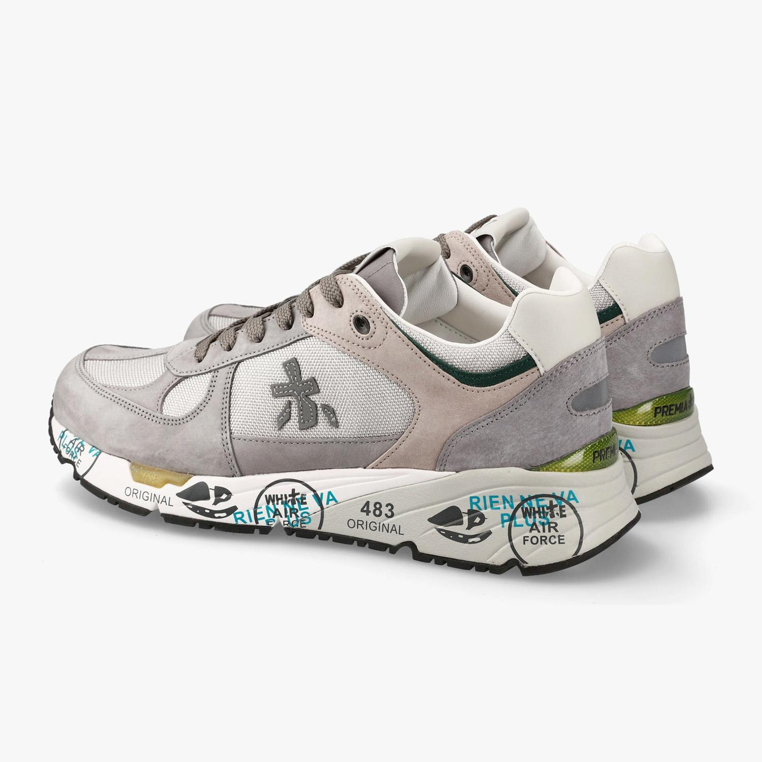 Premiata Mase 7821 Gri Erkek Spor Ayakkabı