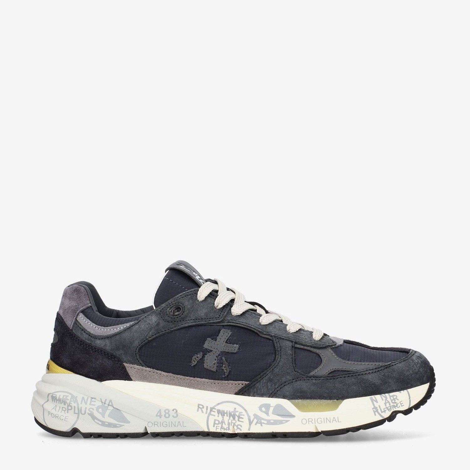 Premiata Mavi Deri Mase 25 8428 Erkek Sneakers