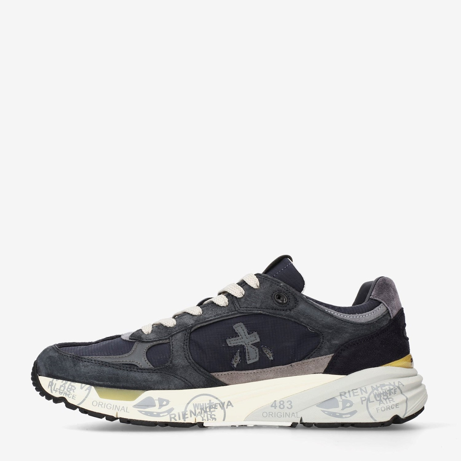 Premiata Mavi Deri Mase 25 8428 Erkek Sneakers