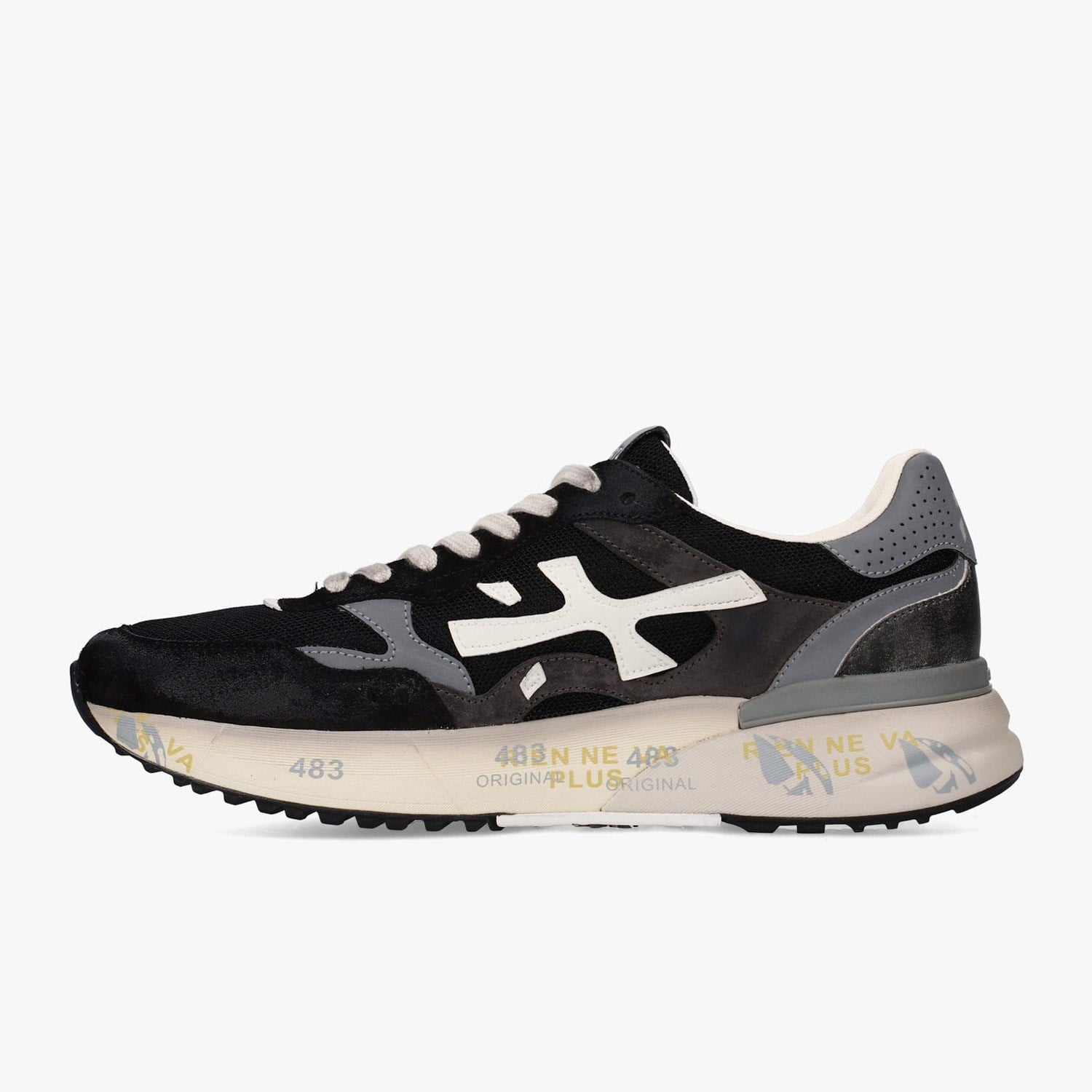 Premiata Mick 01.8119 Siyah Erkek Spor Ayakkabı
