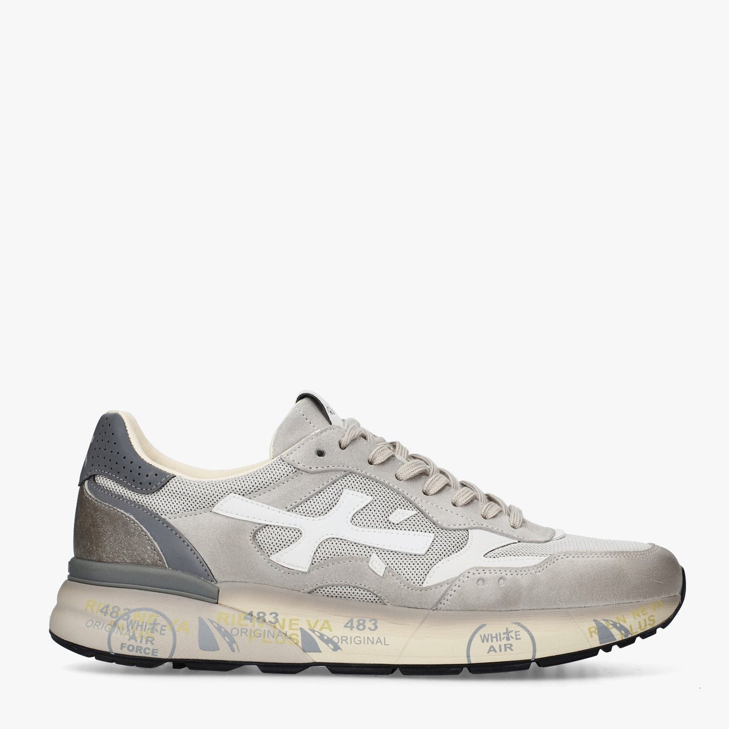 Premiata Mick 01.8117 Gri Erkek Spor Ayakkabı