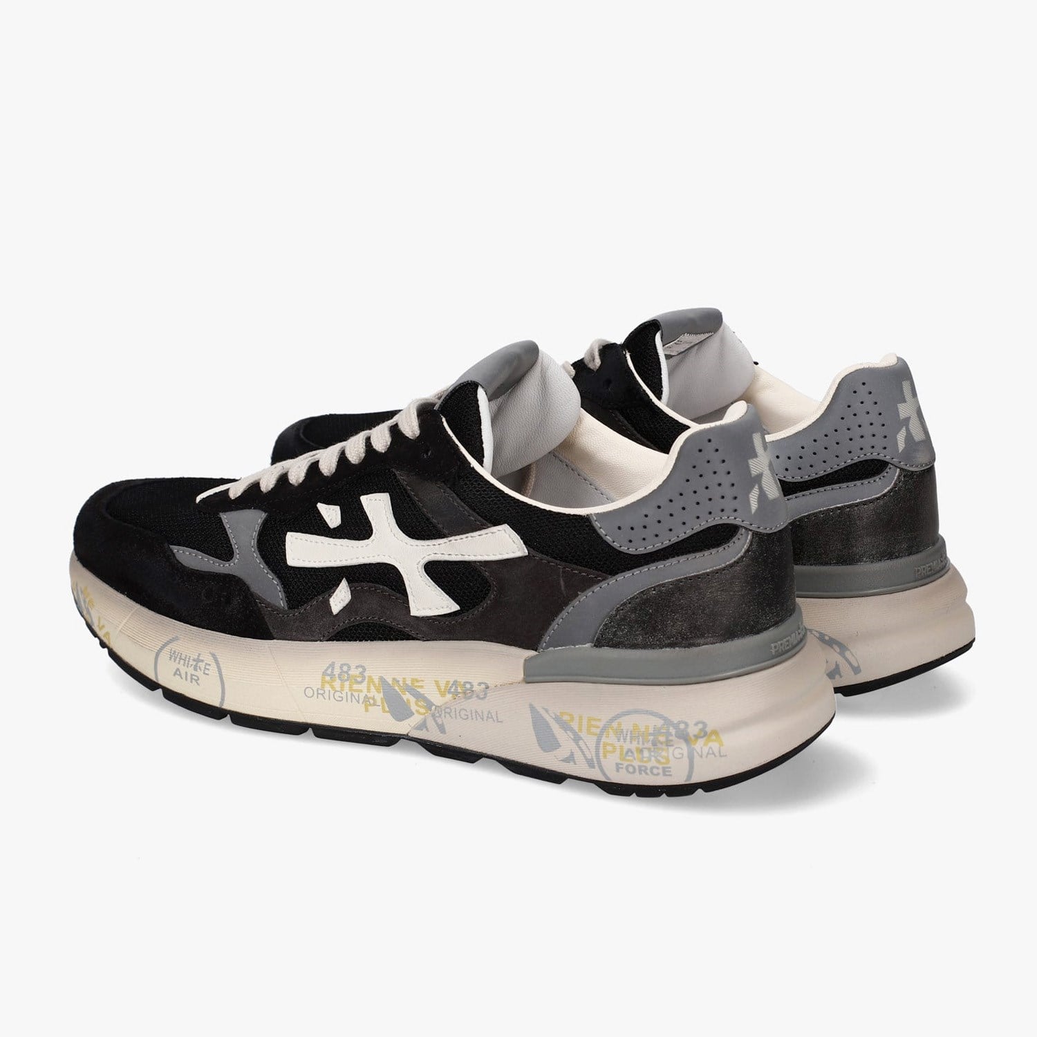 Premiata Mick 01.8119 Siyah Erkek Spor Ayakkabı