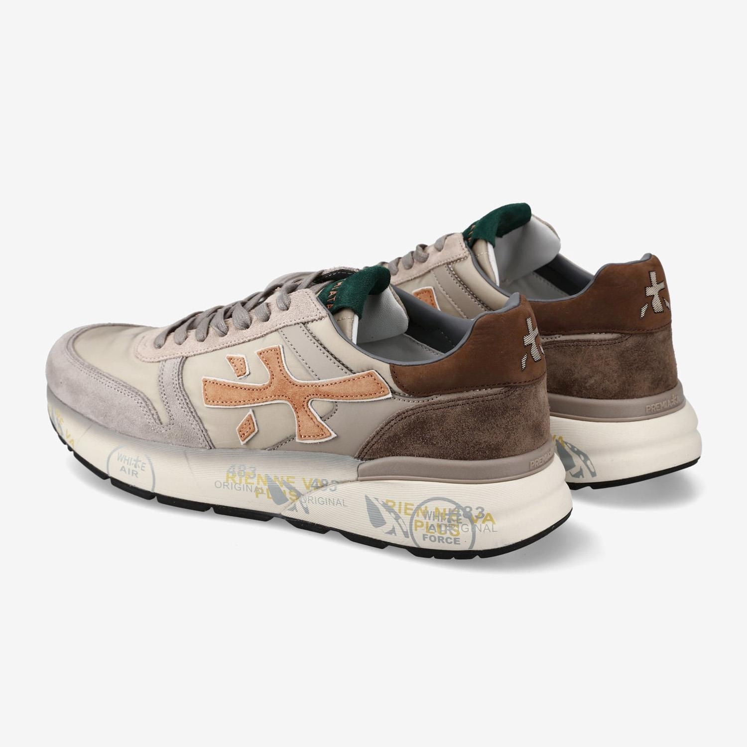 Premiata Mick 7715 Bej Erkek Spor Ayakkabı