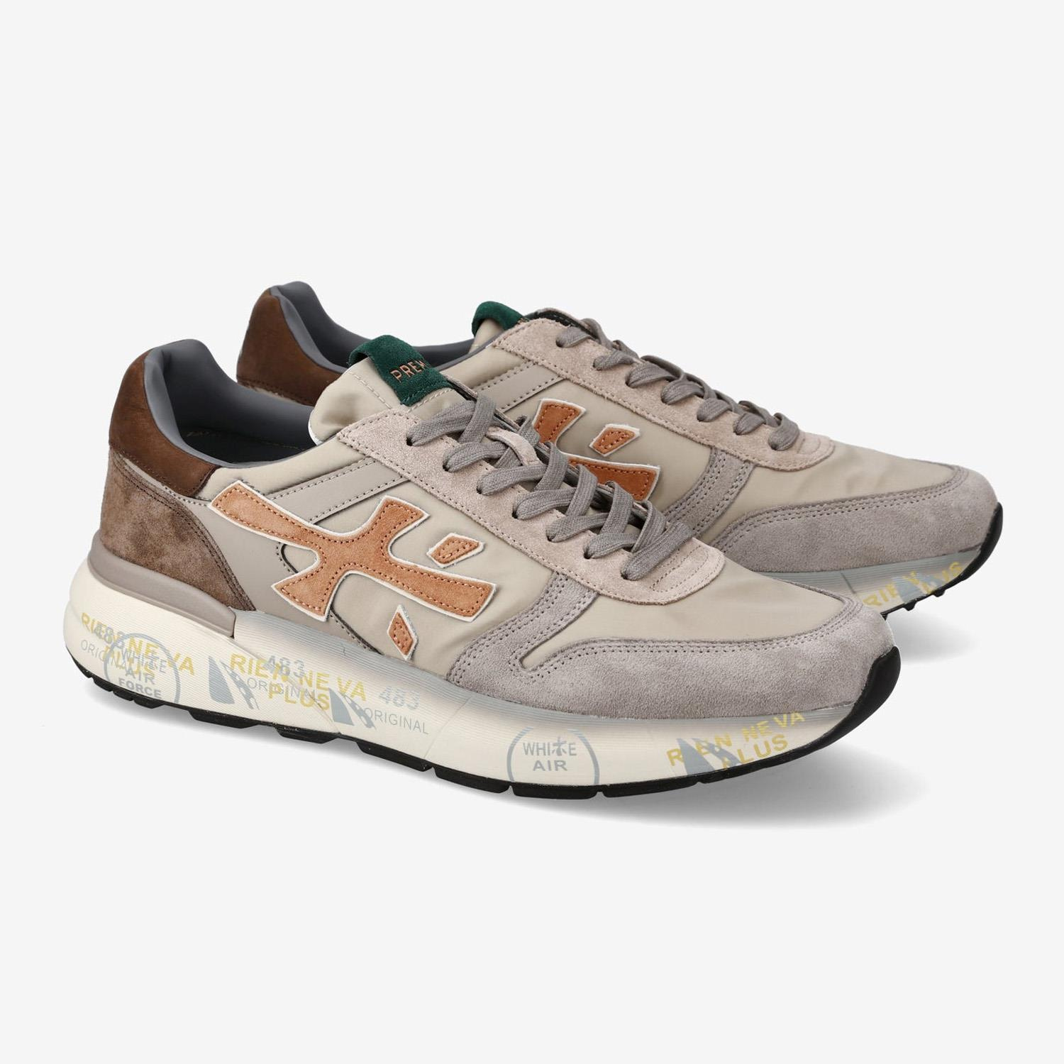 Premiata Mick 7715 Bej Erkek Spor Ayakkabı