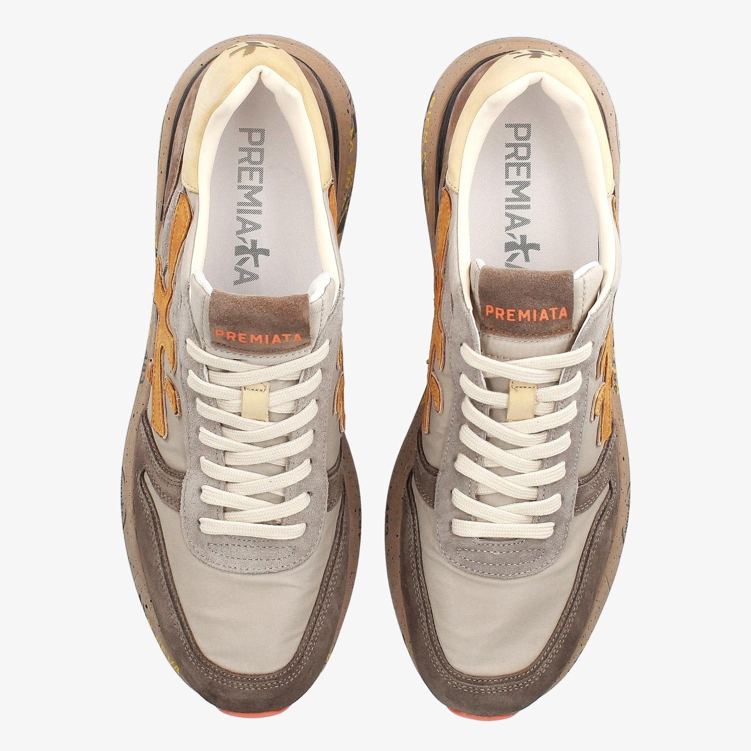 Premiata Mick 7866 Bej Erkek Spor Ayakkabı