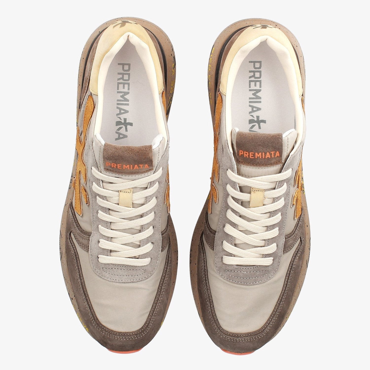 Premiata Mick 7866 Kahverengi Erkek Spor Ayakkabı