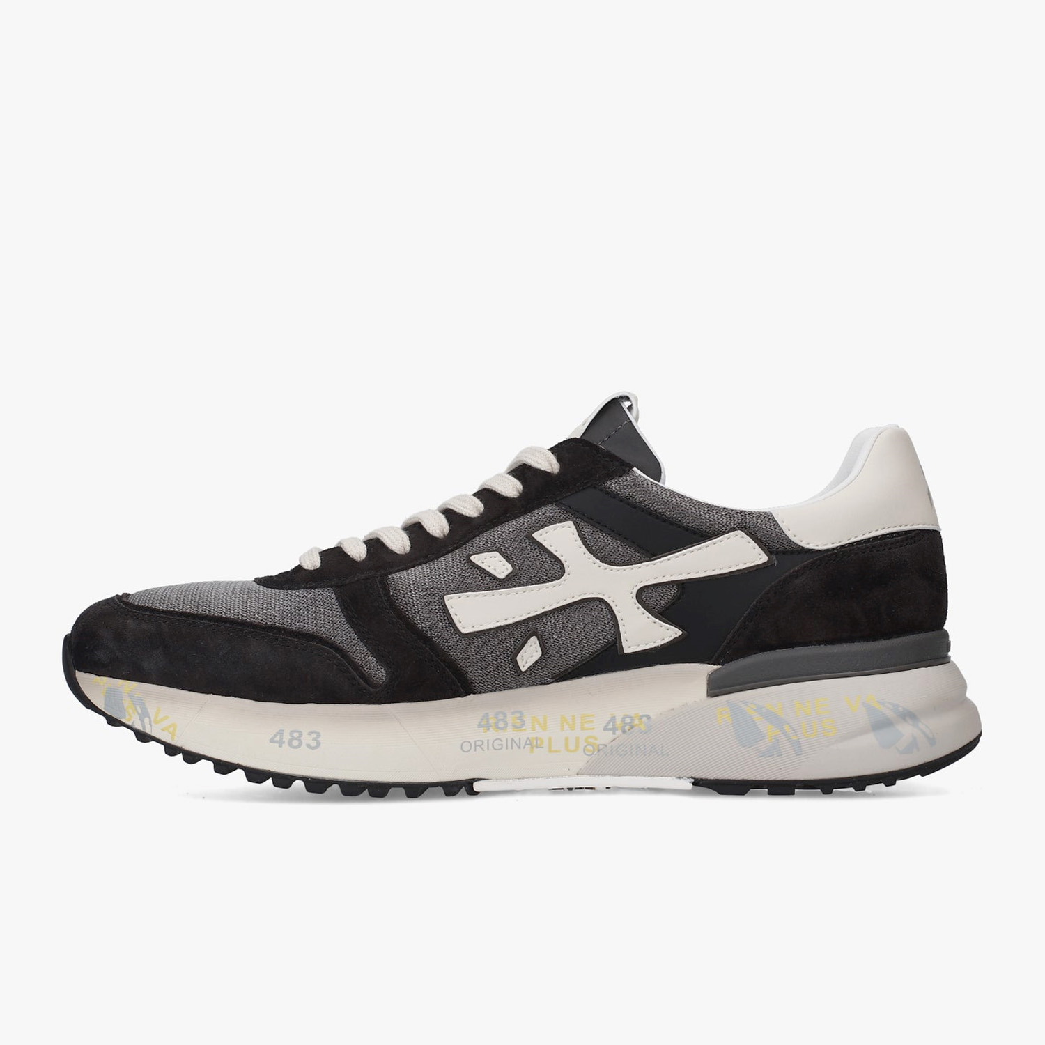 Premiata Mick 8005 Siyah Erkek Spor Ayakkabı