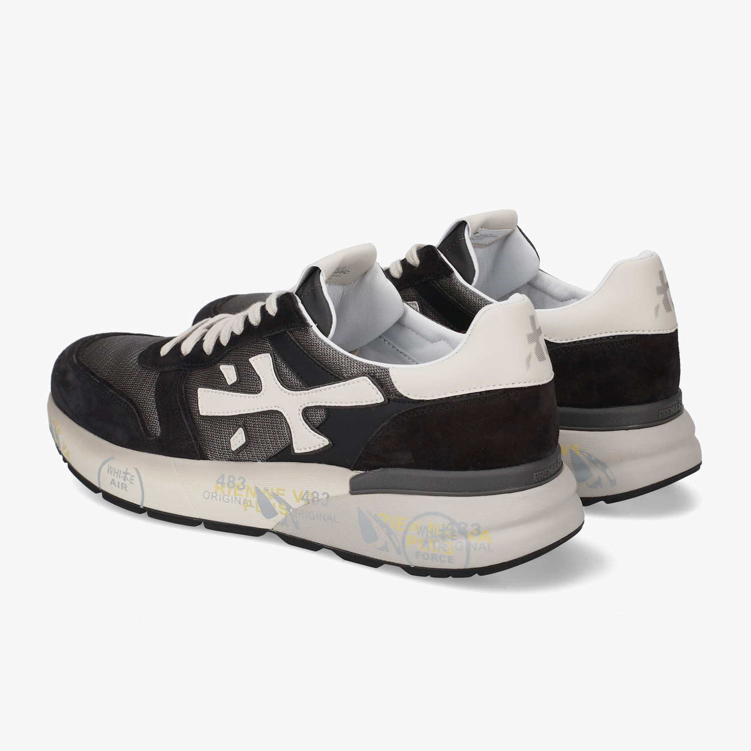 Premiata Mick 8005 Siyah Erkek Spor Ayakkabı