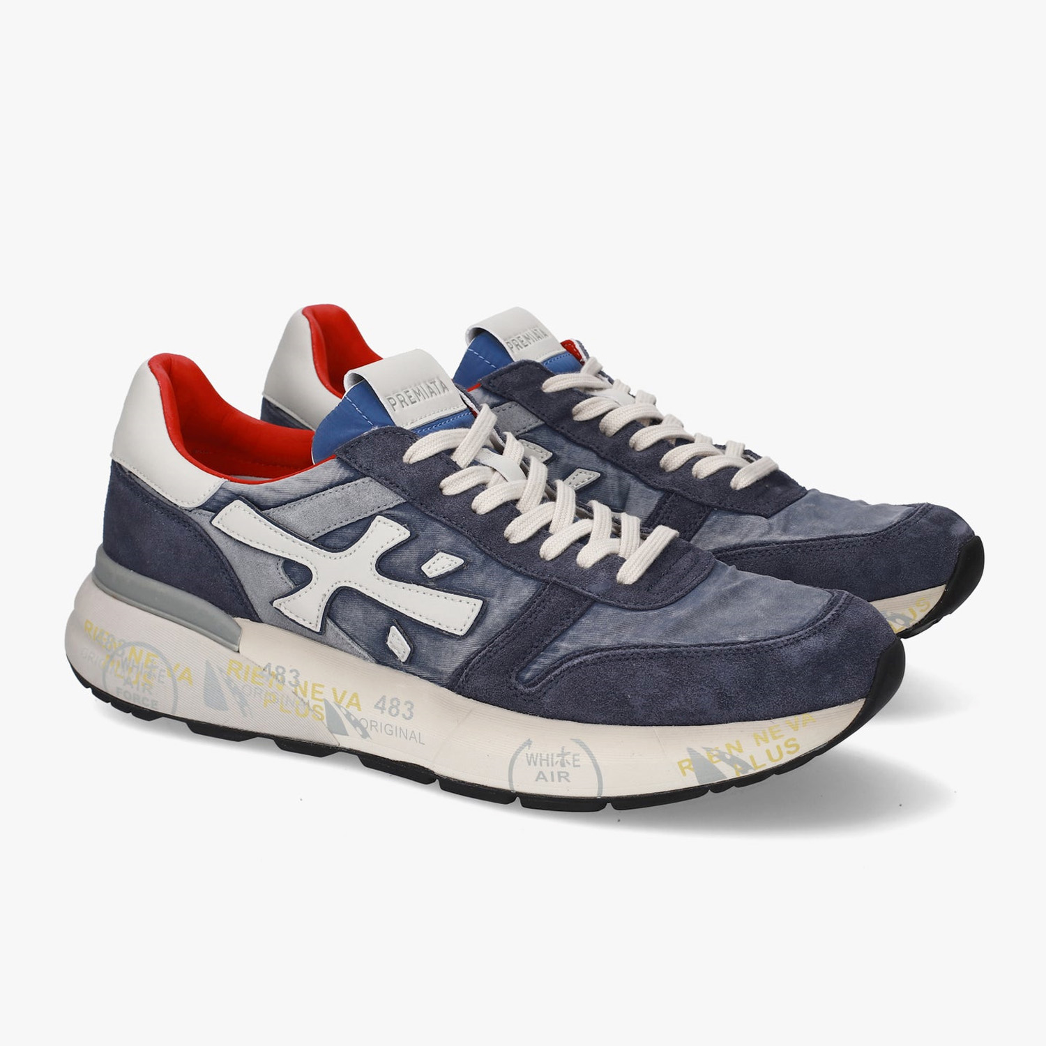 Premiata Mick 8006 Lacivert Erkek Spor Ayakkabı