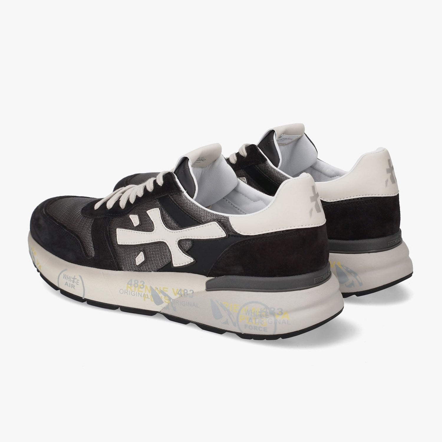 Premiata Mick 8085 Siyah Erkek Spor Ayakkabı