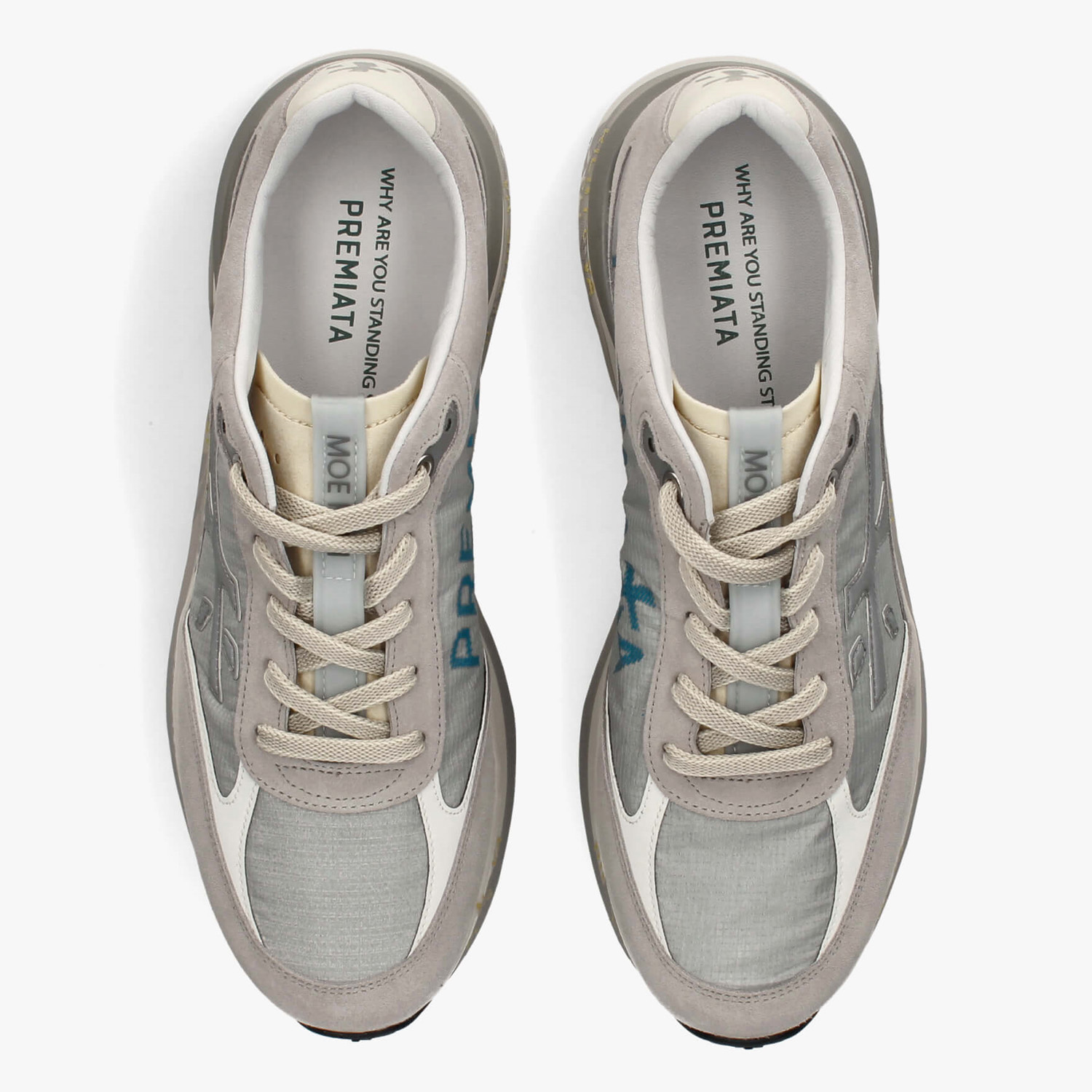 Premiata Moerun 8079 Gri Erkek Sneaker