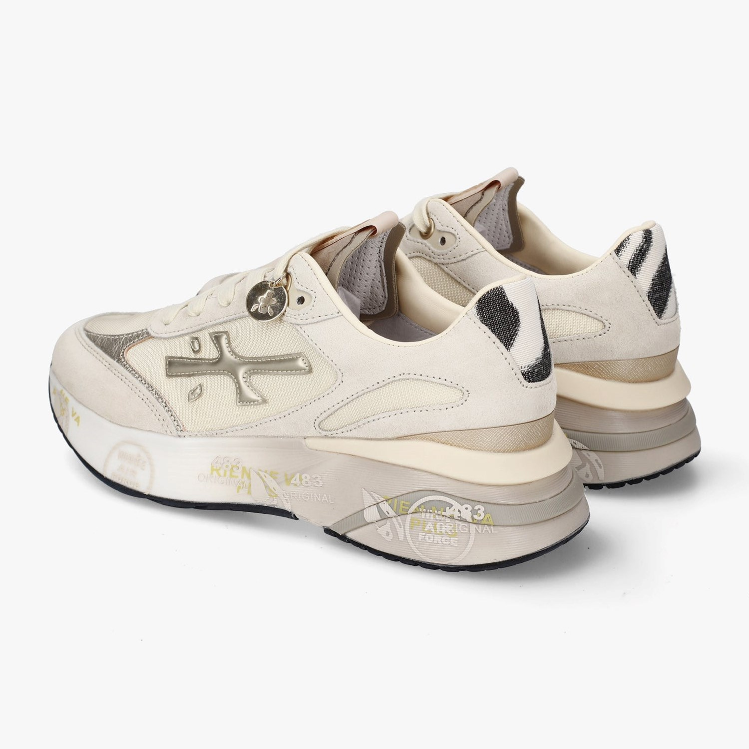 Premiata Moerund 8080 Bej Kadın Spor Ayakkabı