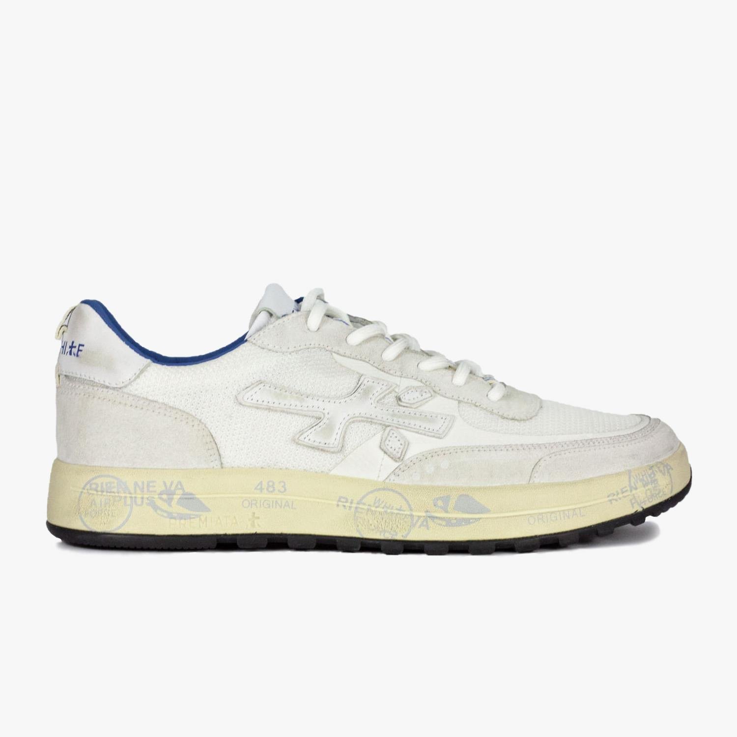 Premiata Nous 7232 Beyaz Erkek Spor Ayakkabı