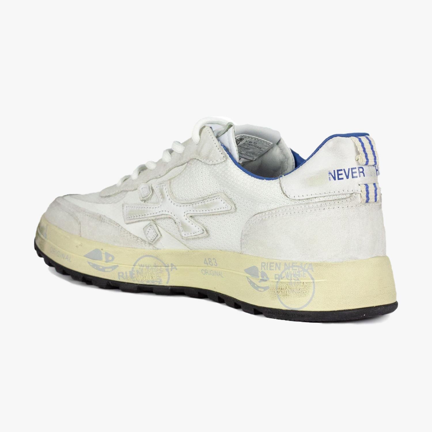 Premiata Nous 7232 Beyaz Erkek Spor Ayakkabı