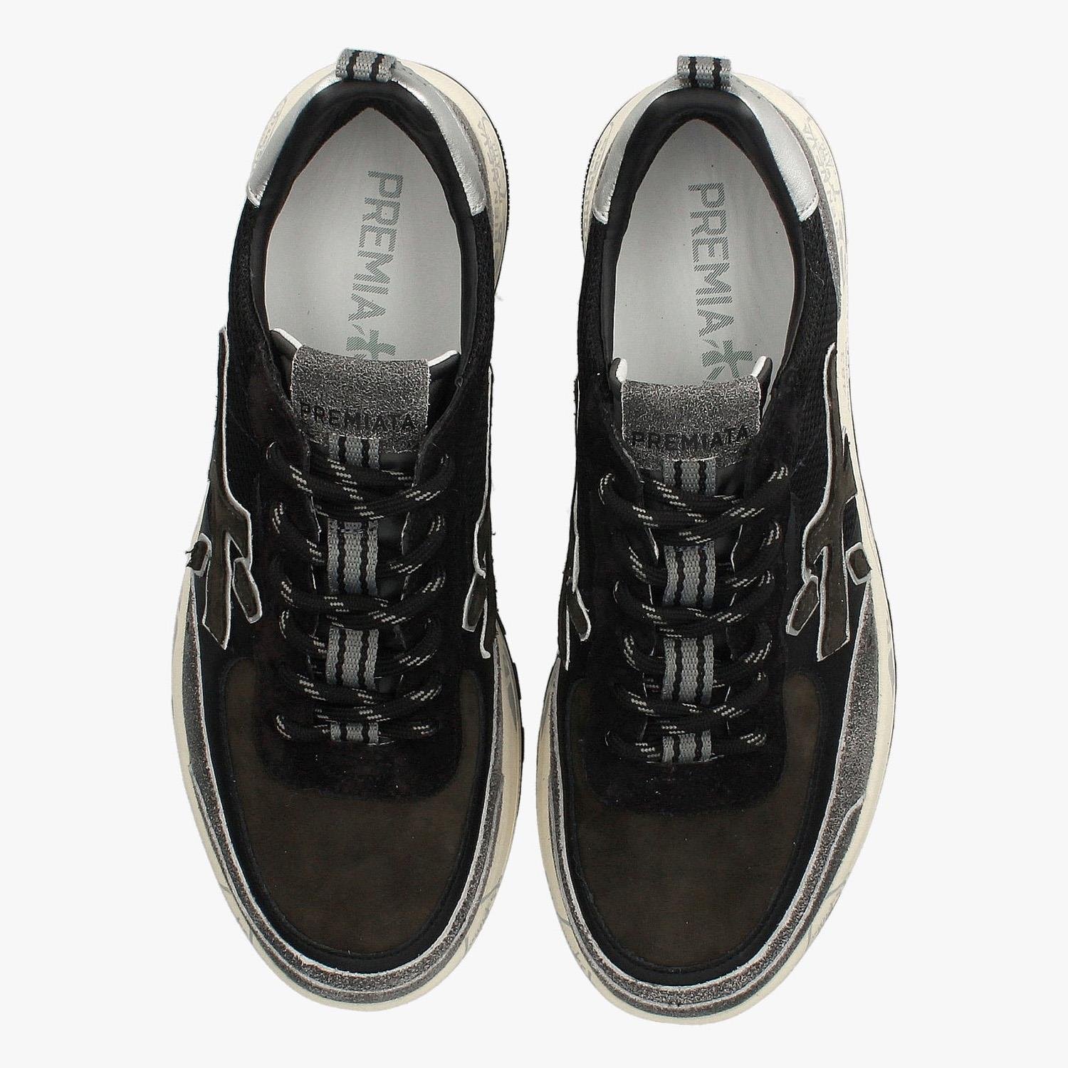 Premiata Nous 7723 Siyah Erkek Spor Ayakkabı