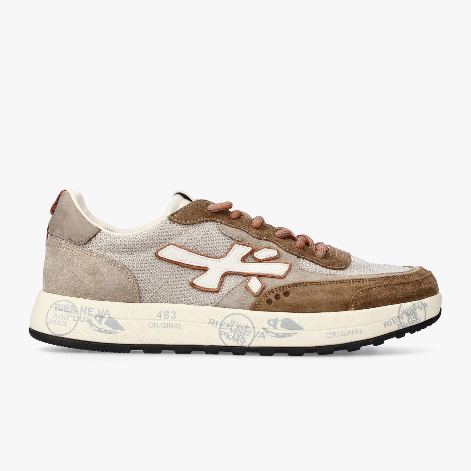 Premiata Nous 7724 Bej Erkek Spor Ayakkabı