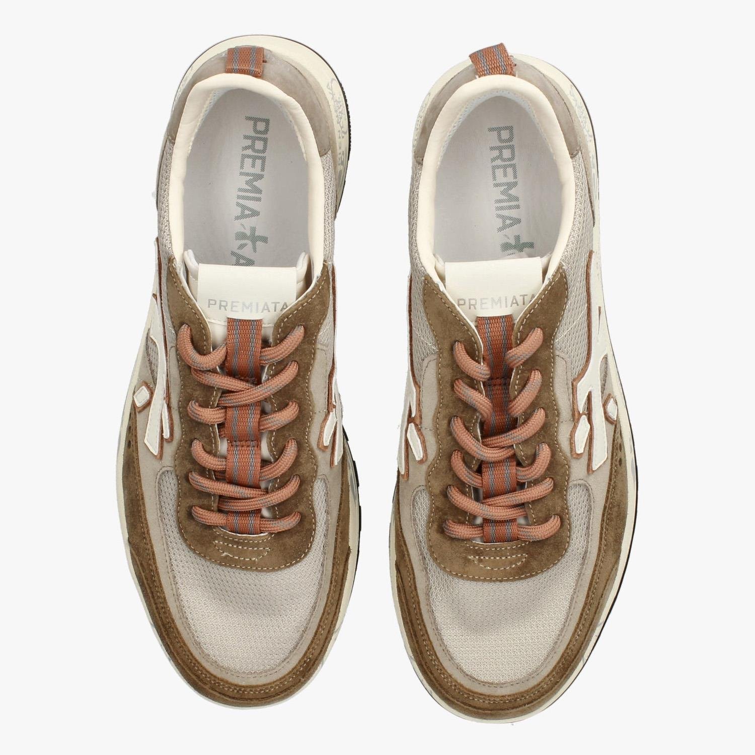 Premiata Nous 7724 Bej Erkek Spor Ayakkabı