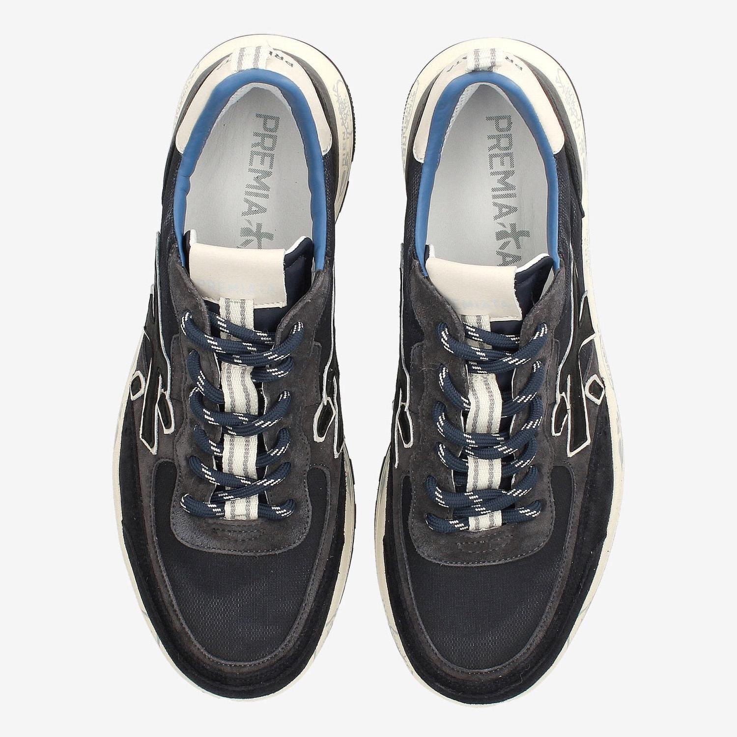 Premiata Nous 7726 Siyah Erkek Spor Ayakkabı