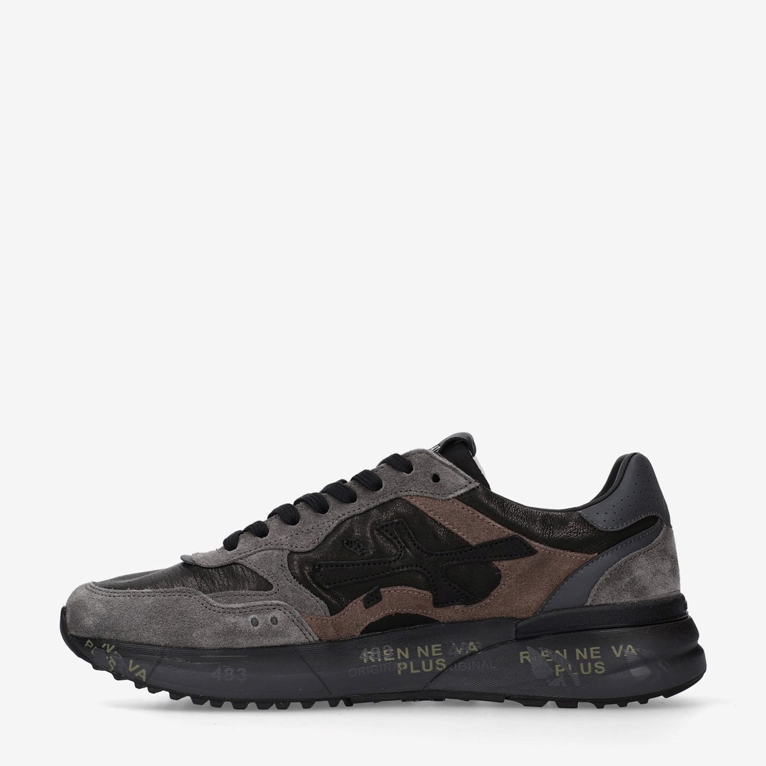 Premiata SIYAH 0a0a0a Mick 01 8452 Erkek Sneakers