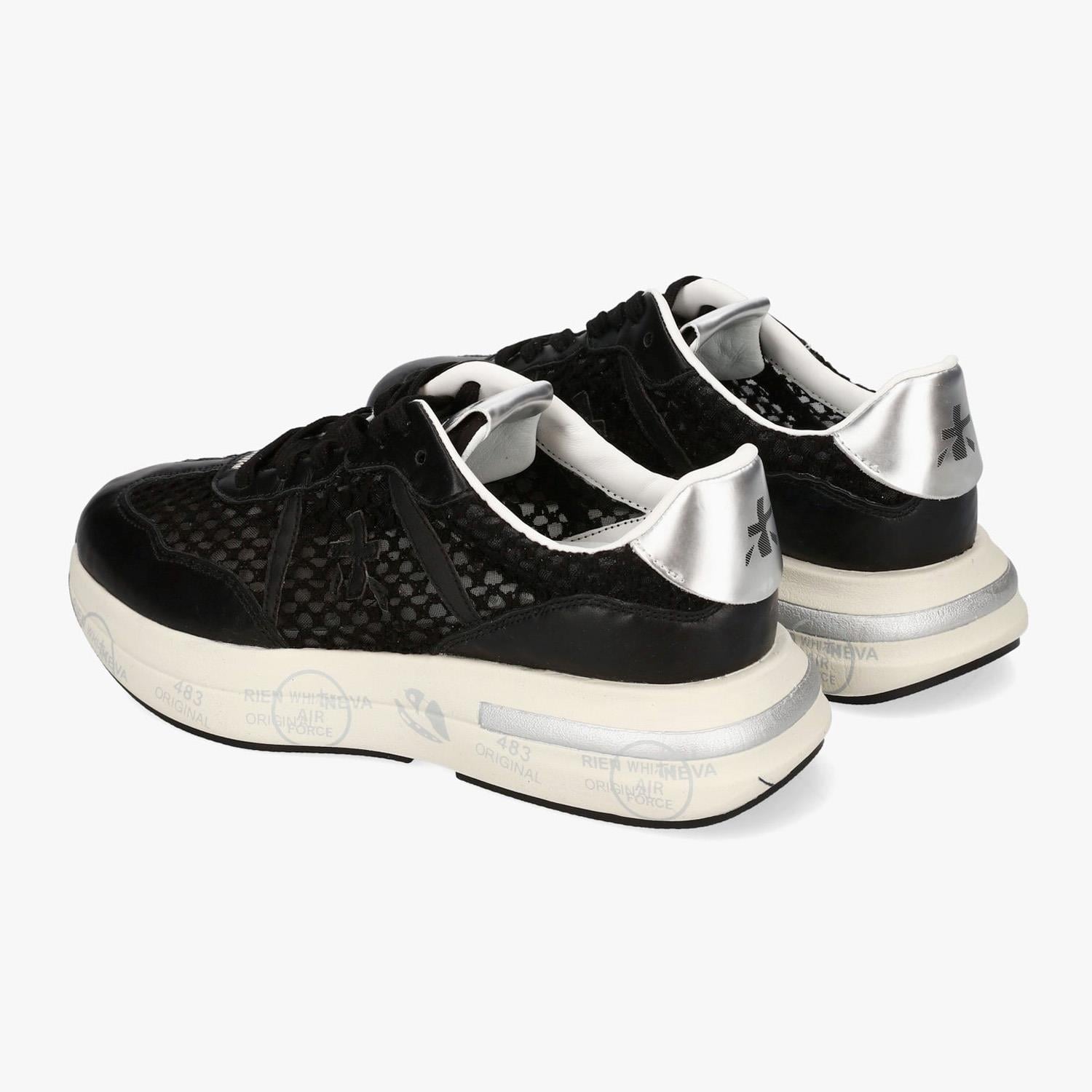 Premiata Siyah Cassie 7389 Kadın Sneaker
