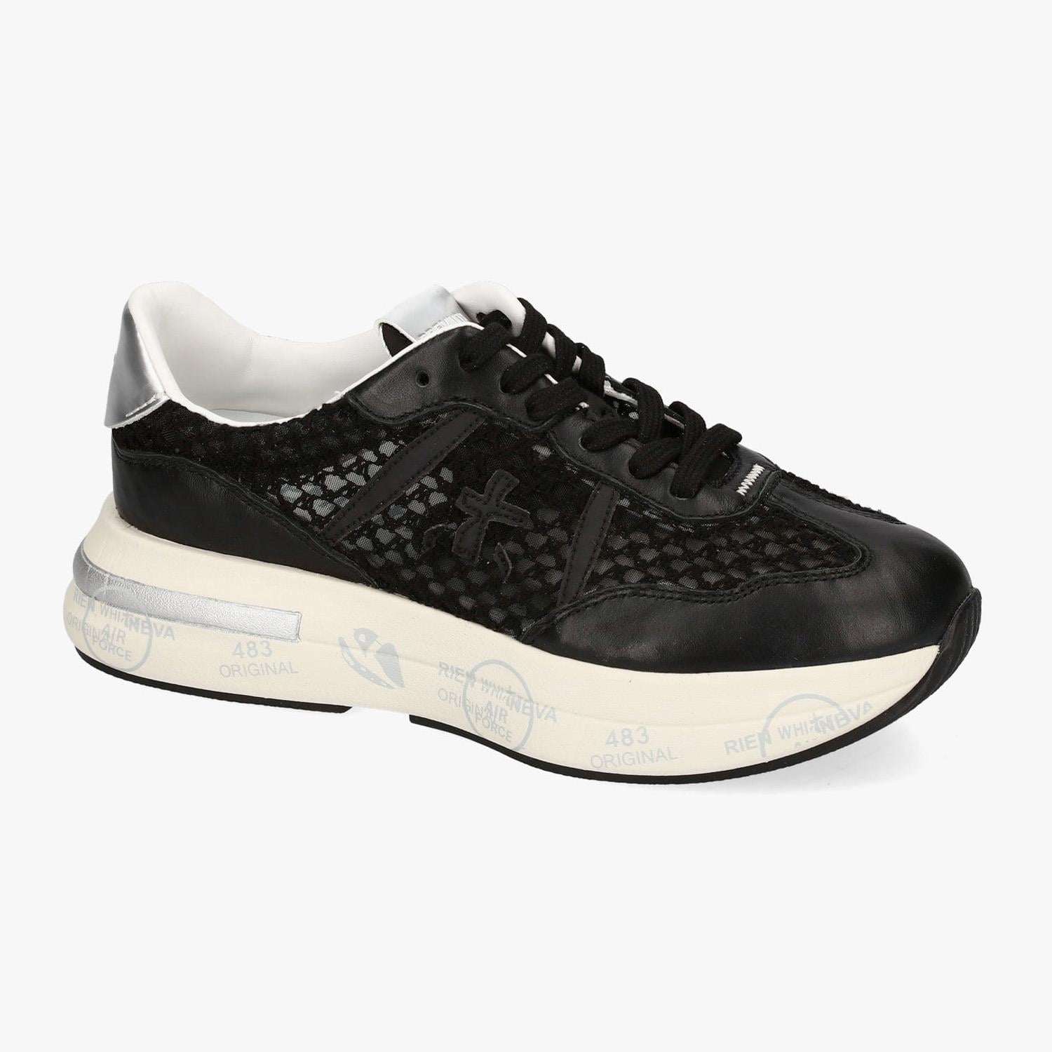Premiata Siyah Cassie 7389 Kadın Sneaker
