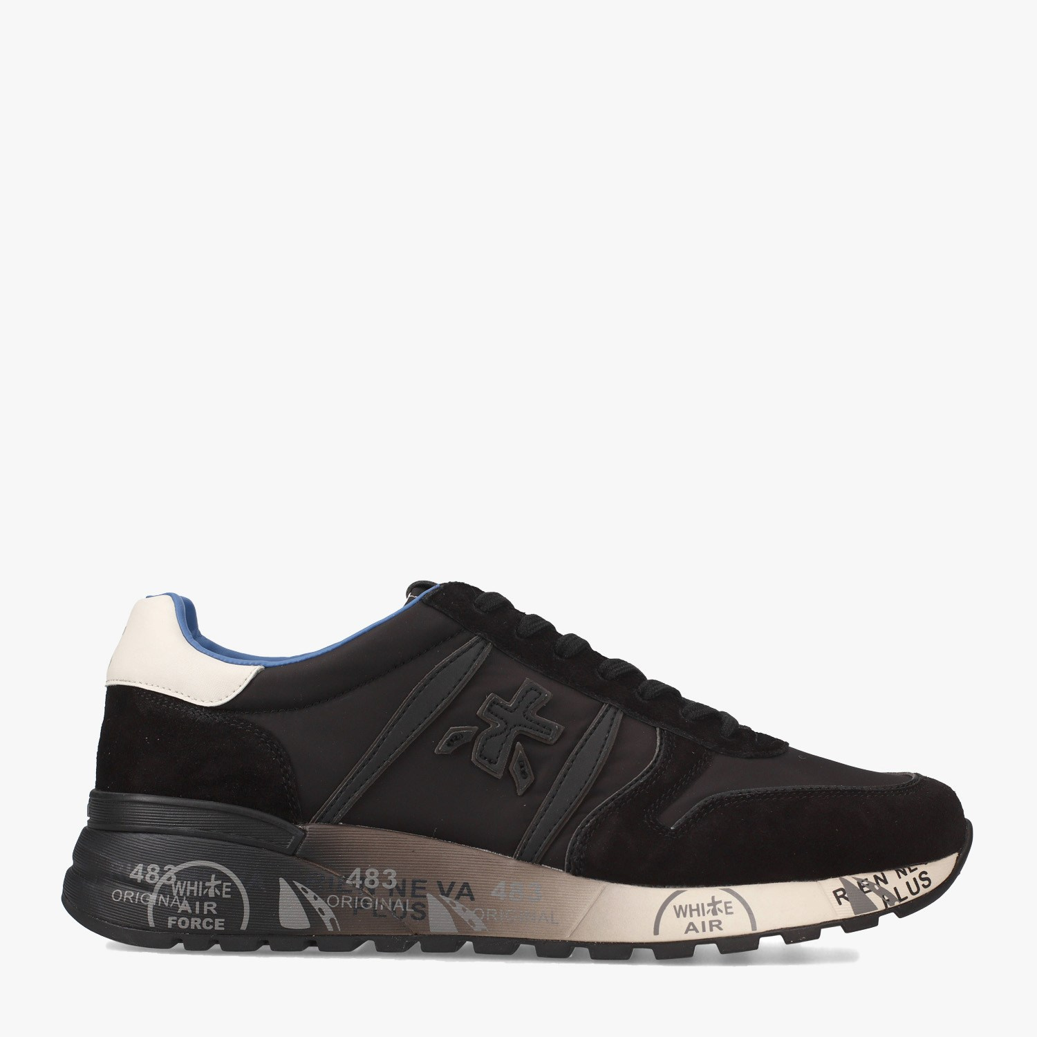 Premiata Siyah  Lander 7079 Erkek Sneakers