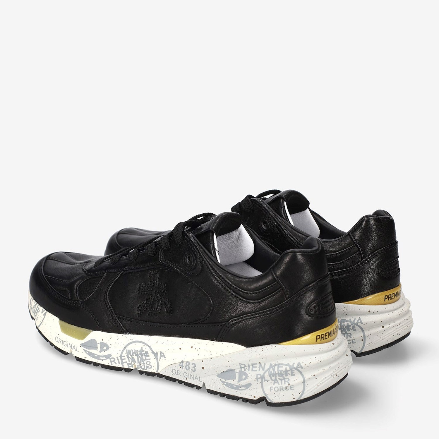 Premiata Siyah  Mase 25 8420 Erkek Sneakers