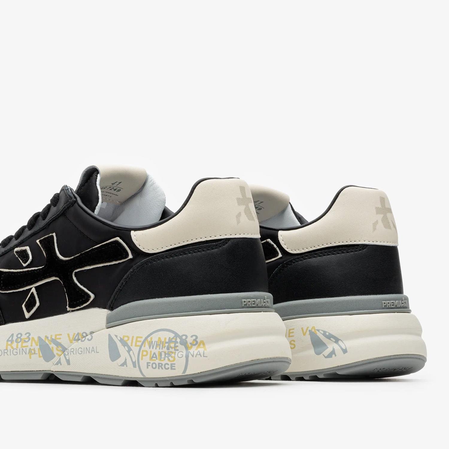 Premıata Siyah Mick 7249 Erkek Sneaker