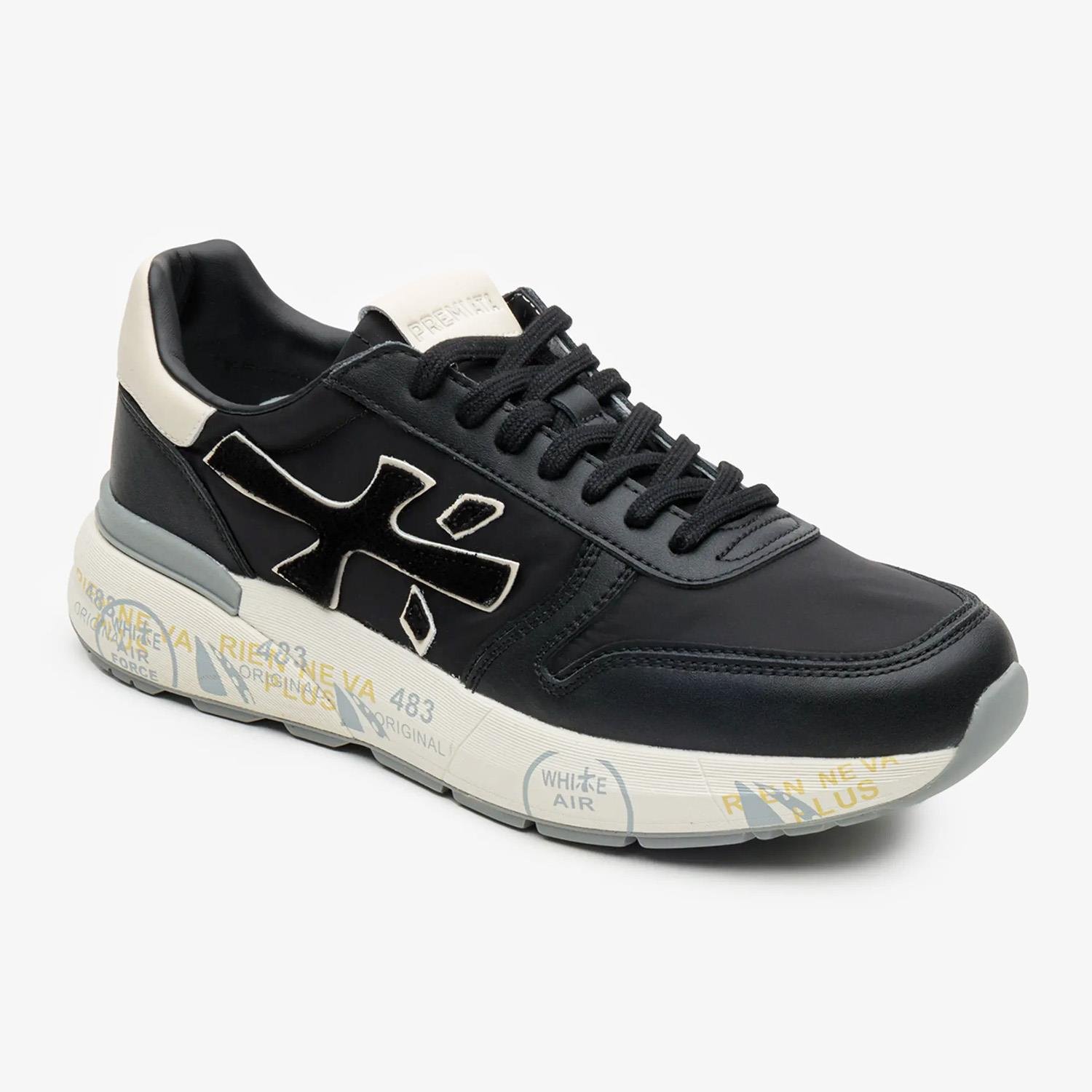 Premıata Siyah Mick 7249 Erkek Sneaker