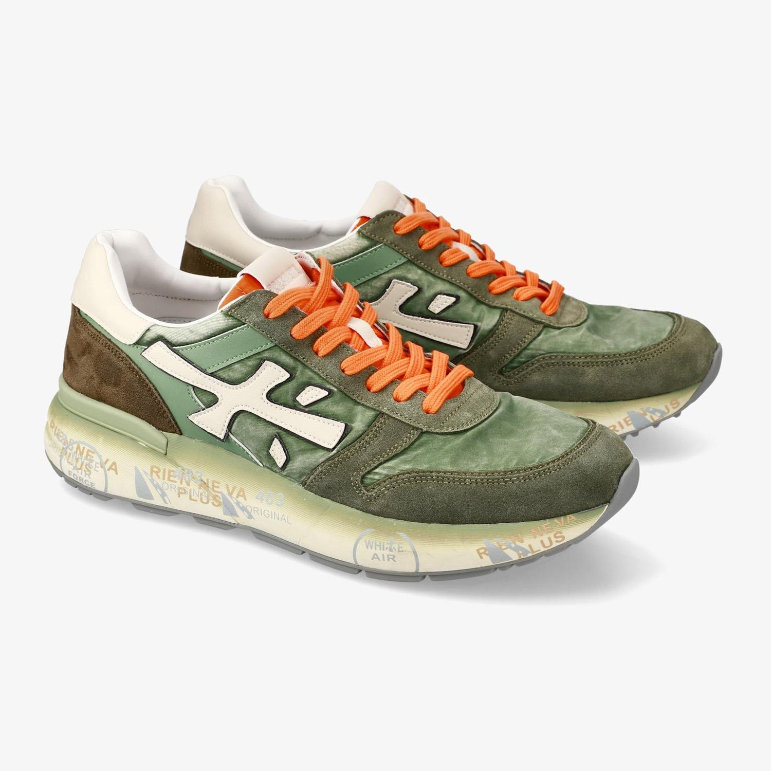 Premiata Yeşil Mick 7244 Erkek Sneaker
