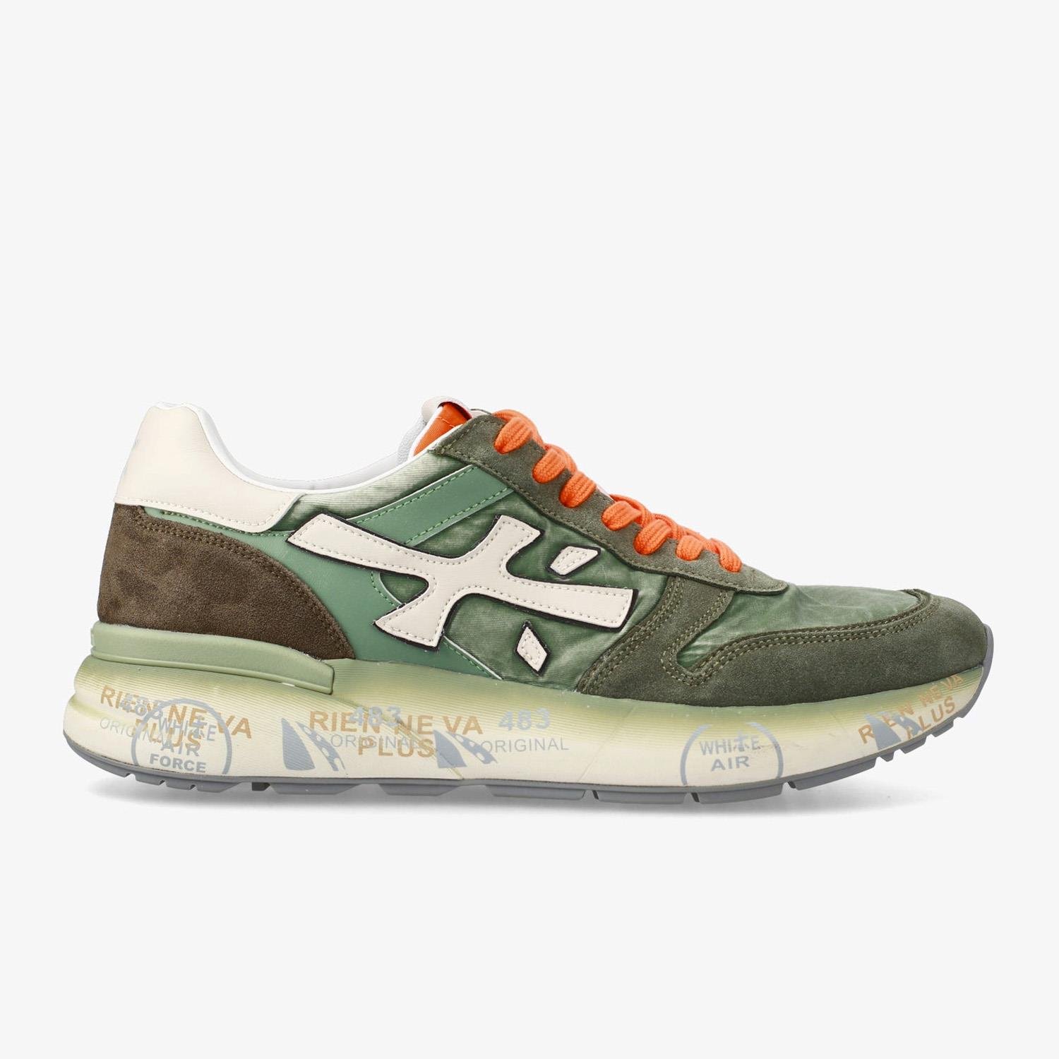 Premiata Yeşil Mick 7244 Erkek Sneaker
