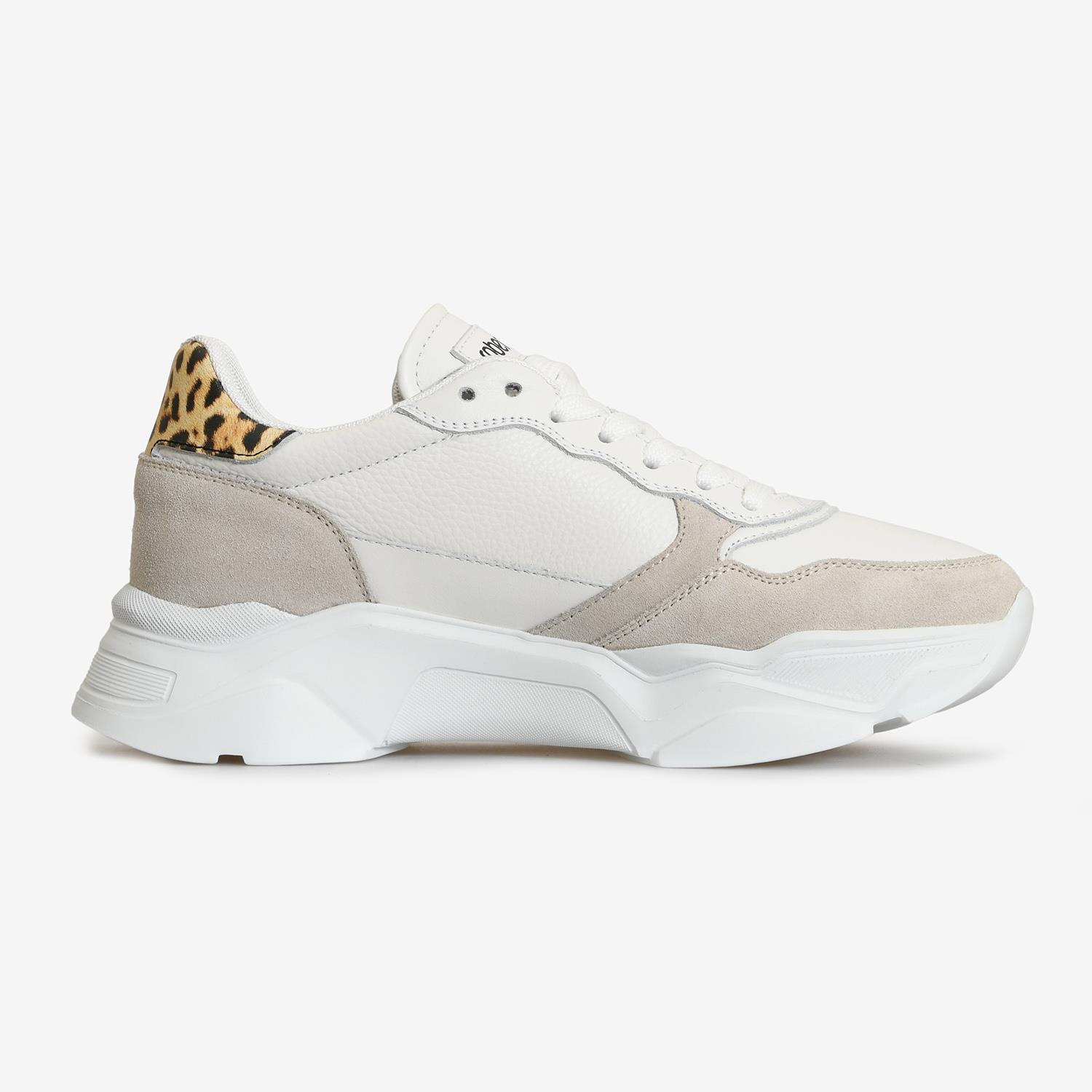 ROBERTO CAVALLI BEYAZ DERİ KADIN SNEAKER